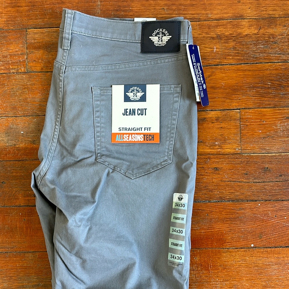 Dockers Straight Fit Grey Pants